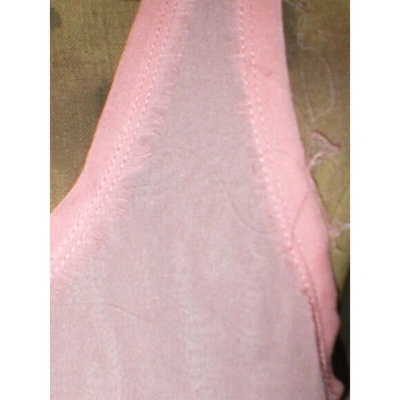 Womens New Designer Patrizia Pepe Top Silk Sleeveless 42 IT 6 Pink Brown Layers - Picture 6 of 12